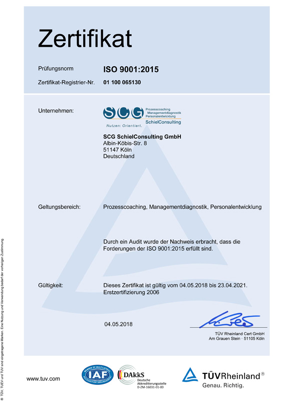 TÜV ISO-9001